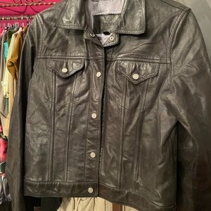 Guess leather jacket